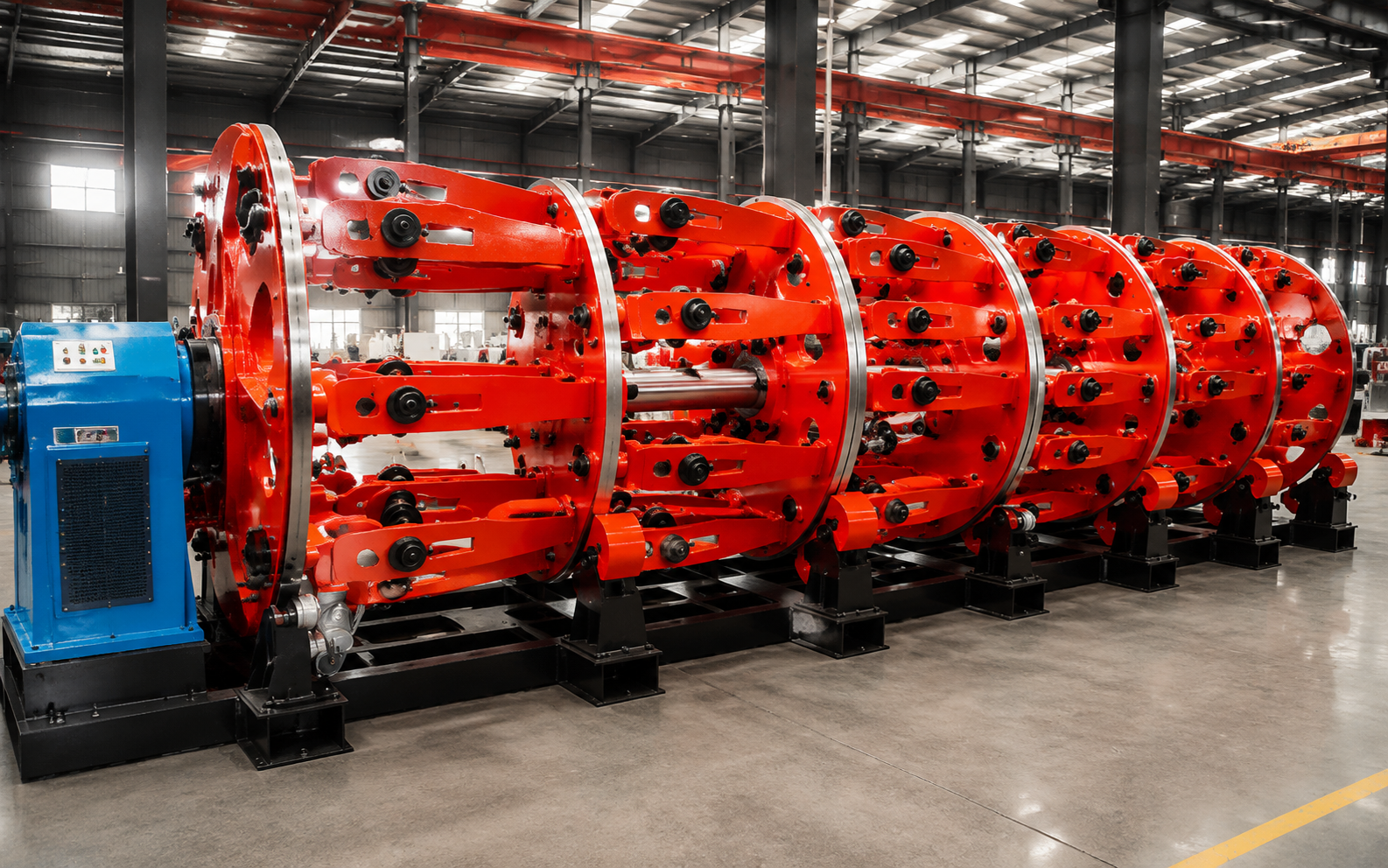Steel Wire Armoring Machine
