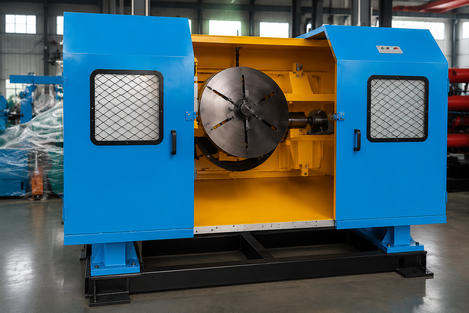 Steel Strip Armoring Machine